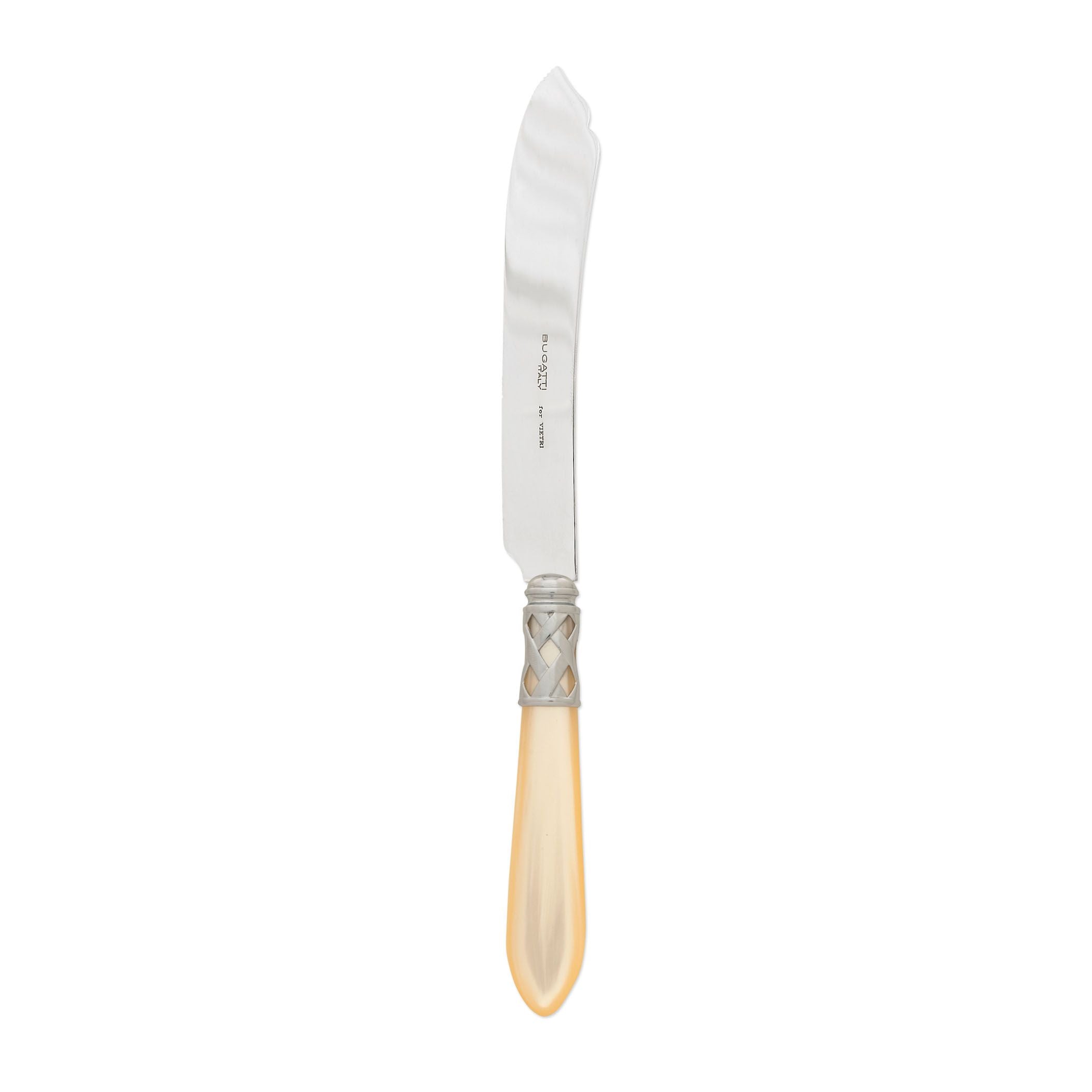 Vietri Aladdin Antique Ivory Cake Knife