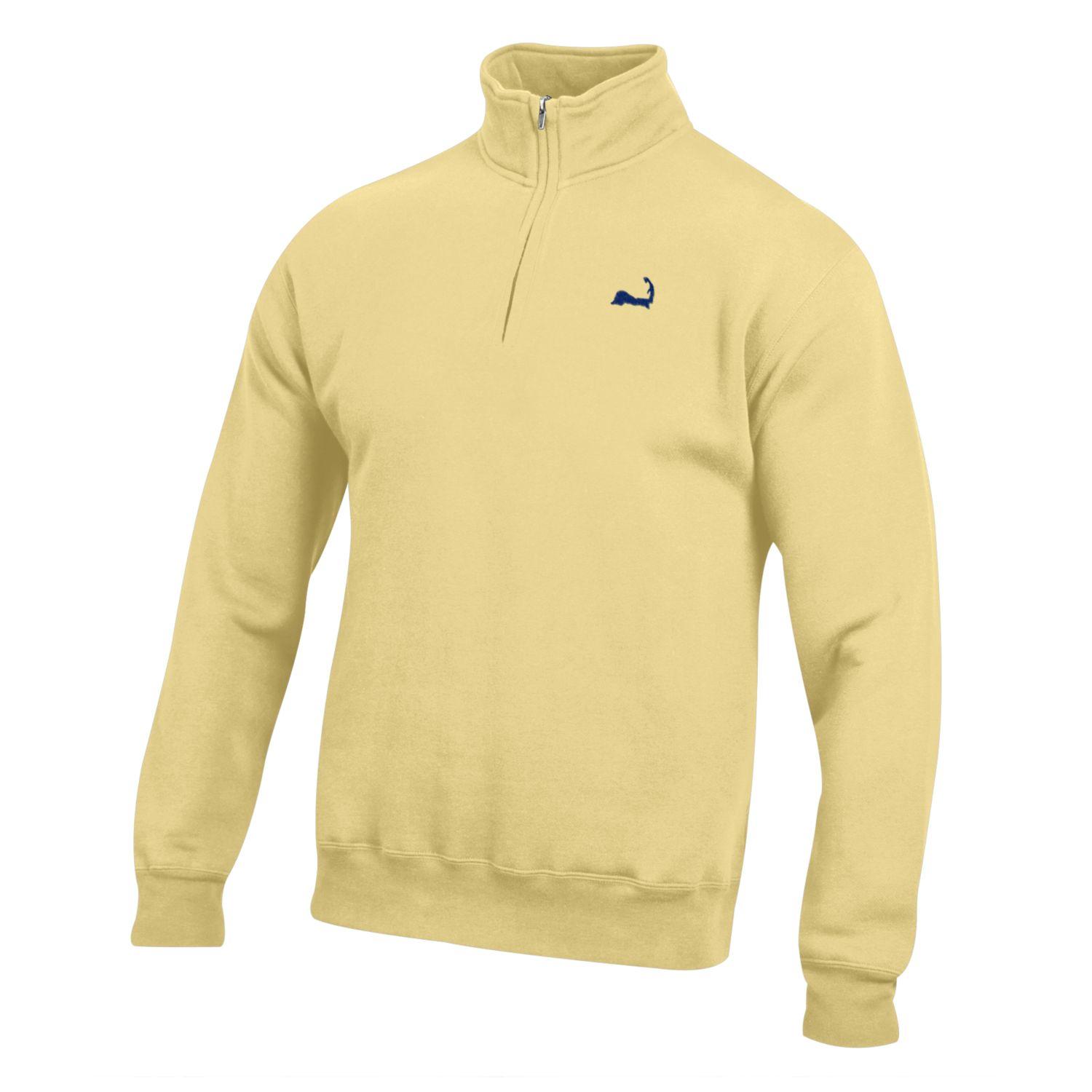 すぅ Men's Half Zip Loopback Sweatshirt in Grey Melange | Sunspel