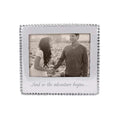 Mariposa "And so the adventure begins..." Beaded 5"x7" Frame