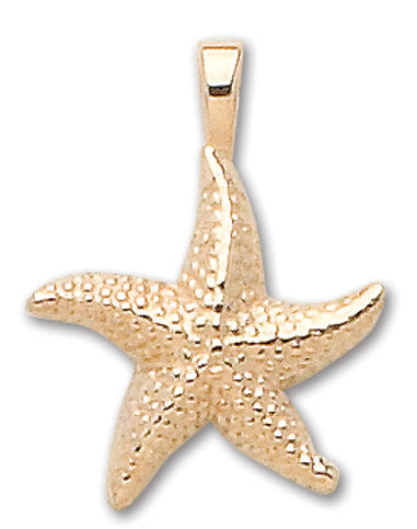D'Amico 14K Gold Starfish Pendant