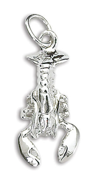 D'Amico Sterling Silver Lobster Charm