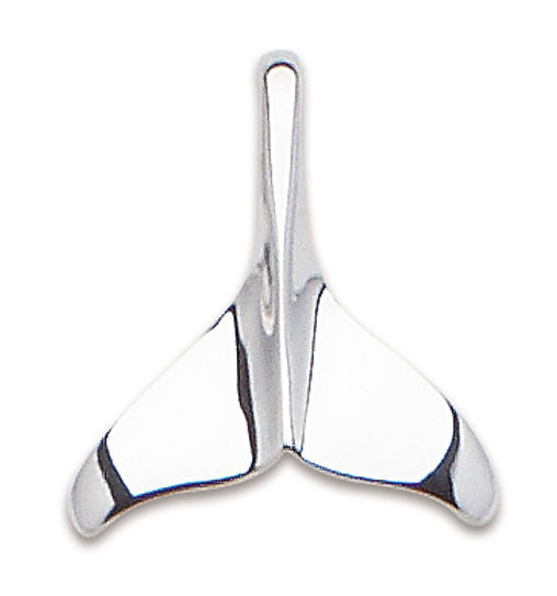 D'Amico Sterling Silver Whale Tail  Pendant