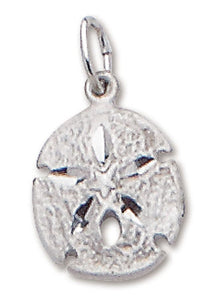 D'Amico Sterling Silver Sanddollar Charm