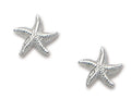 D'Amico Sterling Silver Tiny Starfish Post Earring