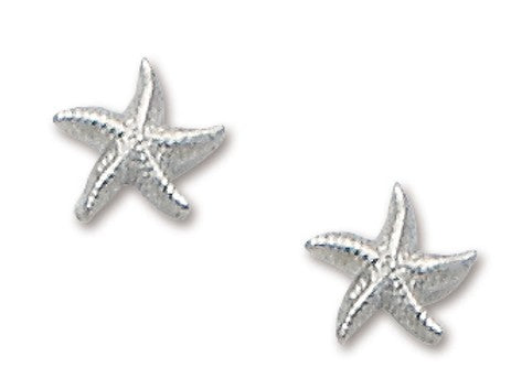D'Amico Sterling Silver Tiny Starfish Post Earring