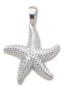 D'Amico Sterling Silver Starfish Pendant