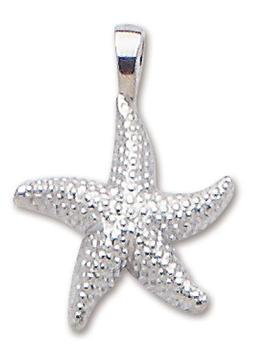 D'Amico Sterling Silver Starfish Pendant