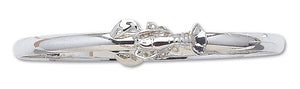 D'Amico Sterling Silver Lobster Bangle