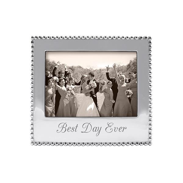 Mariposa 3911BD Frame BEST DAY EVER Beaded 5x7