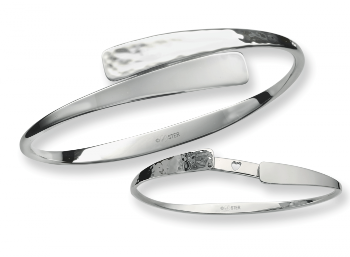 Ed Levin Secret Heart Sterling Silver Bracelet