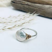 Laura J Pearl Treasure Ring