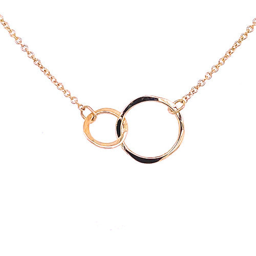Tom Kruskal Gold Mother & Child Necklace