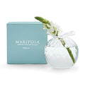 Mariposa Clear Pineapple Textured Bud Vase