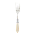 Vietri Aladdin Brilliant Ivory Serving Fork