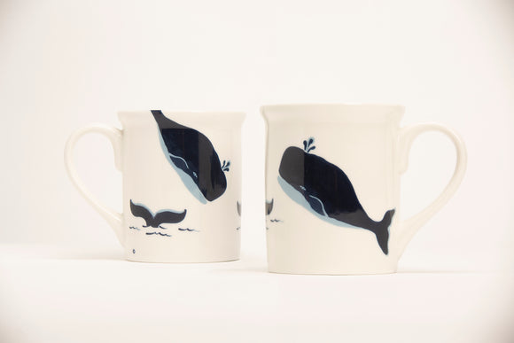 Shard Blue Whale Mug