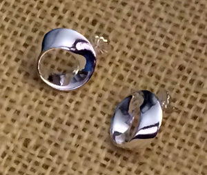 East Wind Sterling Silver Mini Ola Earrings
