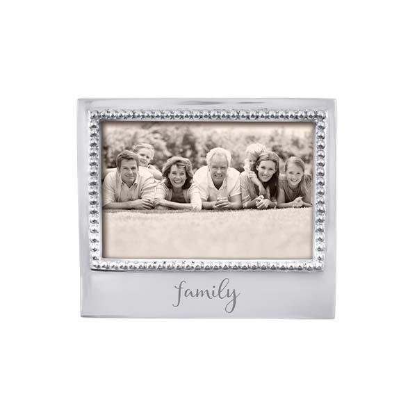 Mariposa "Family" Beaded 4x6 Frame