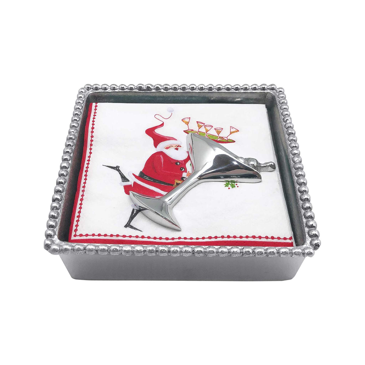 Mariposa 4213-C  Cocktail  Napkin Box Cocktail glass