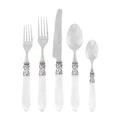 Vietri Aladdin Antique White Five Piece Place Setting