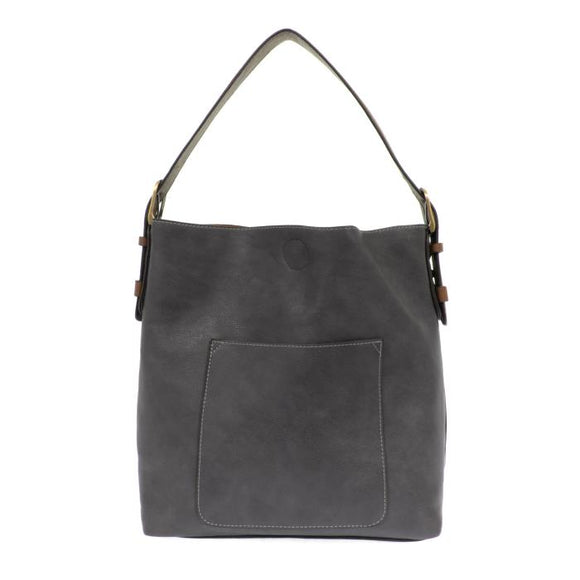 Joy Susan Slate Blue Hobo Bag