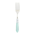 Vietri Aladdin Brilliant Aqua Serving Fork