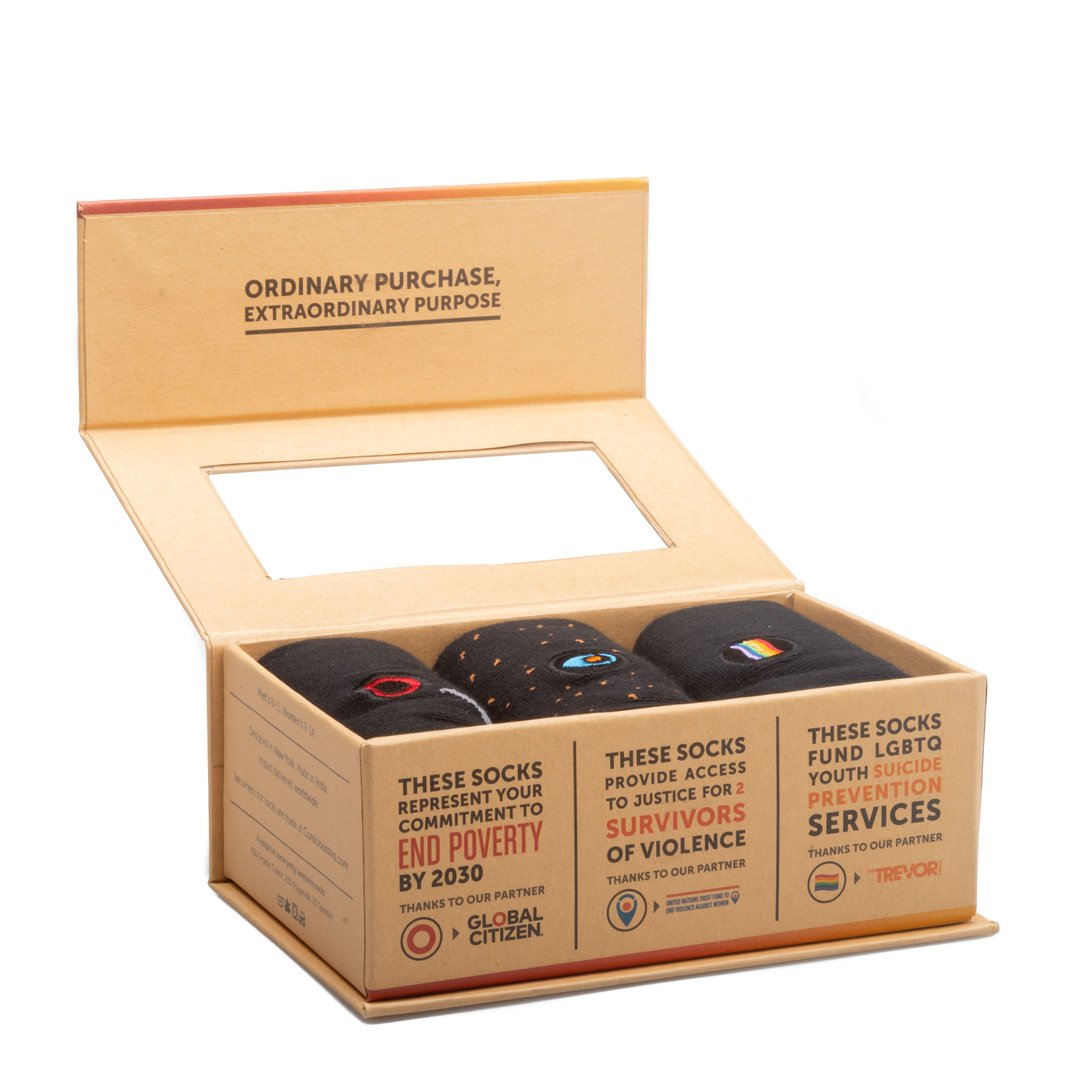 Conscious Step Box Socks That Fight For Equality S