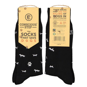 Conscious Step Socks that Save Dogs M