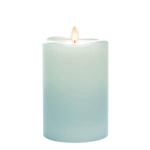 VK Wave Top Candle Smooth Pillar