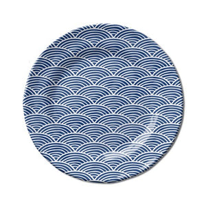 Merritt Whales Waves Salad Plate