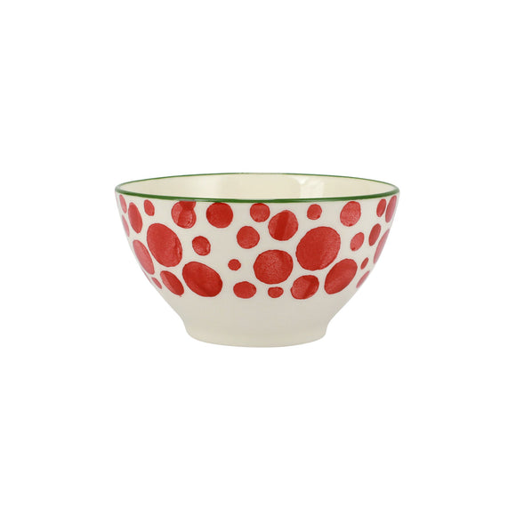 Vietri Mistletoe Bubble Cereal Bowl