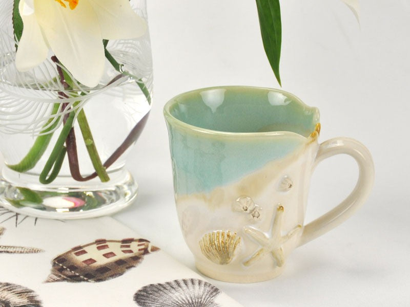 Mussels & More Aqua Coffee Mug
