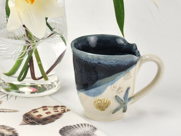 Mussels & More Navy Coffee Mug