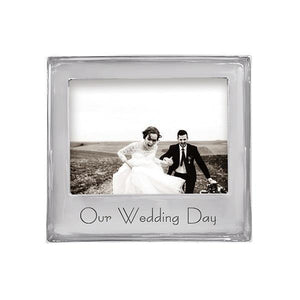 Mariposa "Our Wedding Day" 5x7 Frame