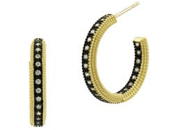 Freida Rothman The Icon Small Hoop Earrings final sale