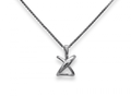 Ed Levin Large Silver Secret Heart Pendant