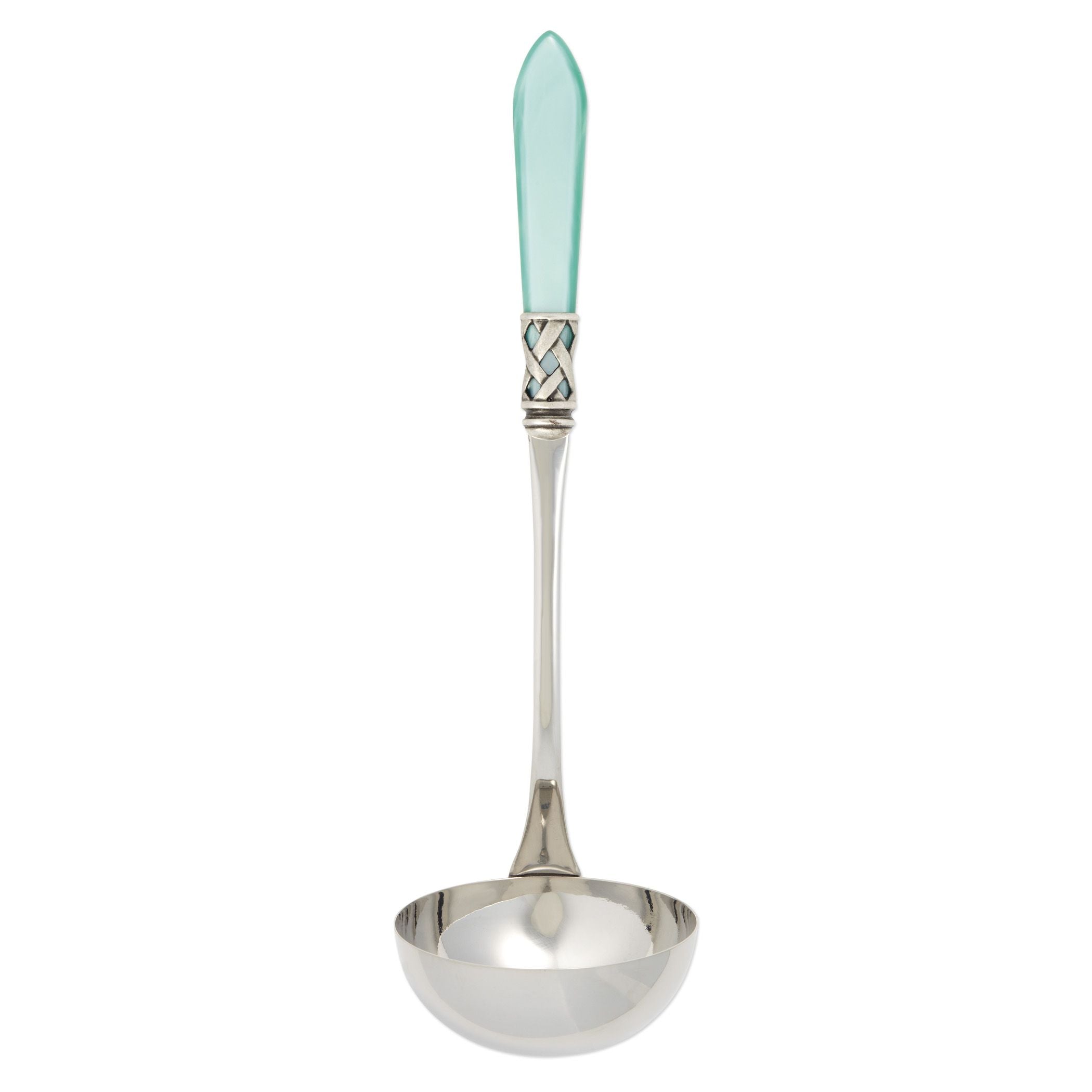 Vietri Aladdin Antique Aqua Soup Ladle
