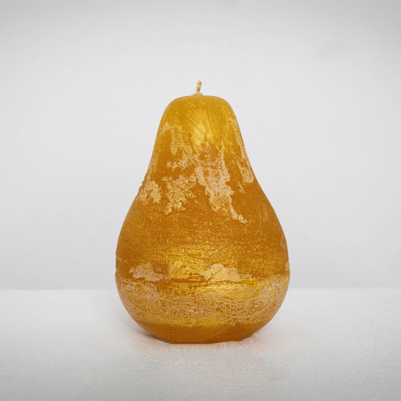 VK Ritz Gold/gold Pear Candle