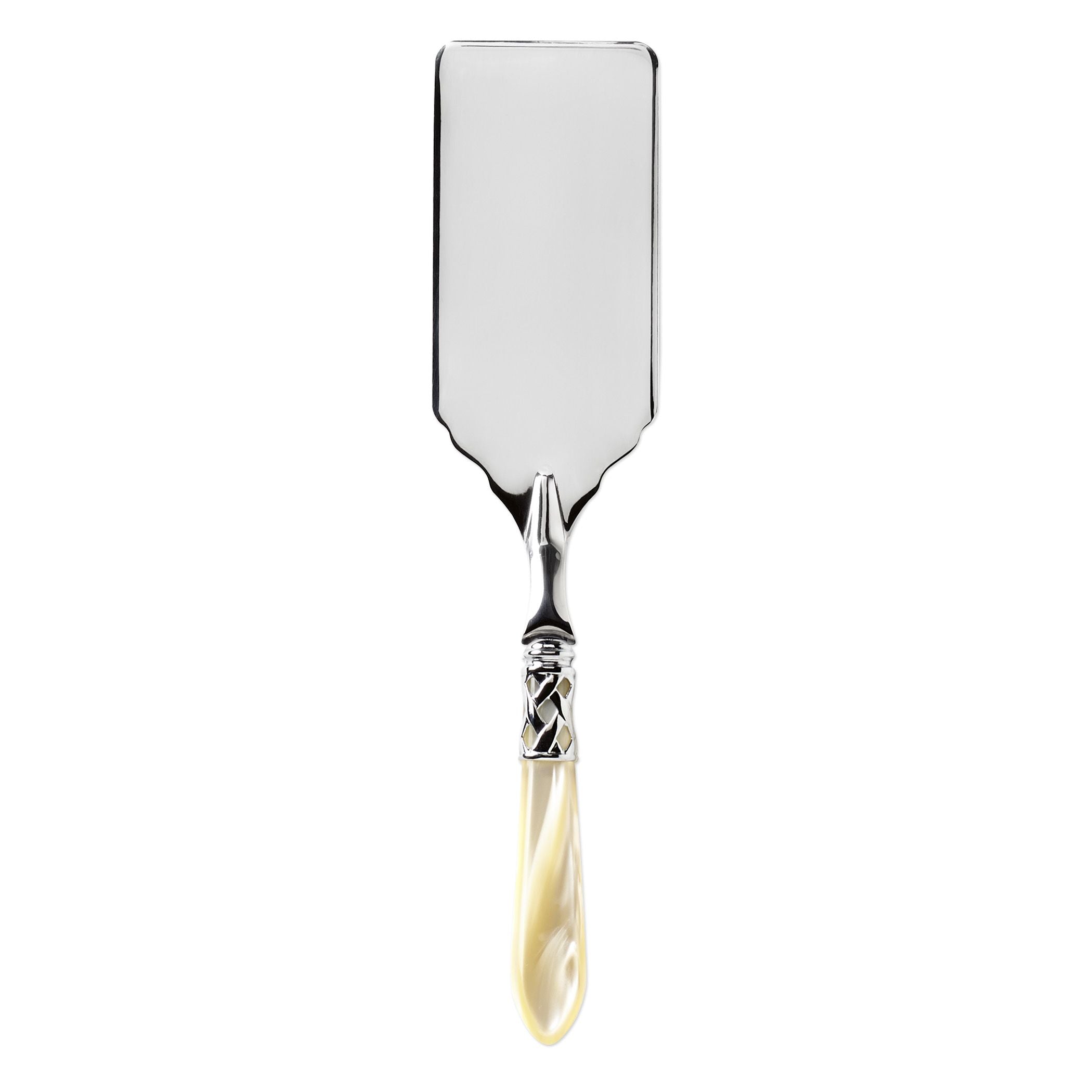 Vietri Aladdin Brilliant Ivory Lasagne Server