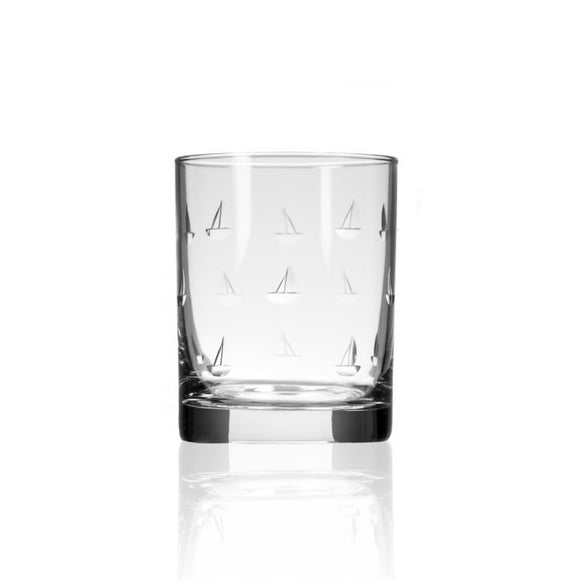 Rolf Sailing Double Old Fashioned Glass