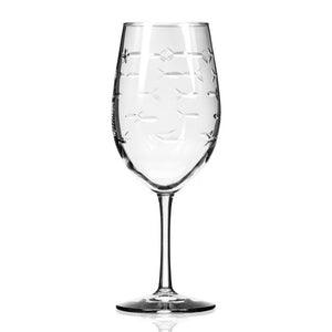 Rolf School of Fish Large White Wine Glass