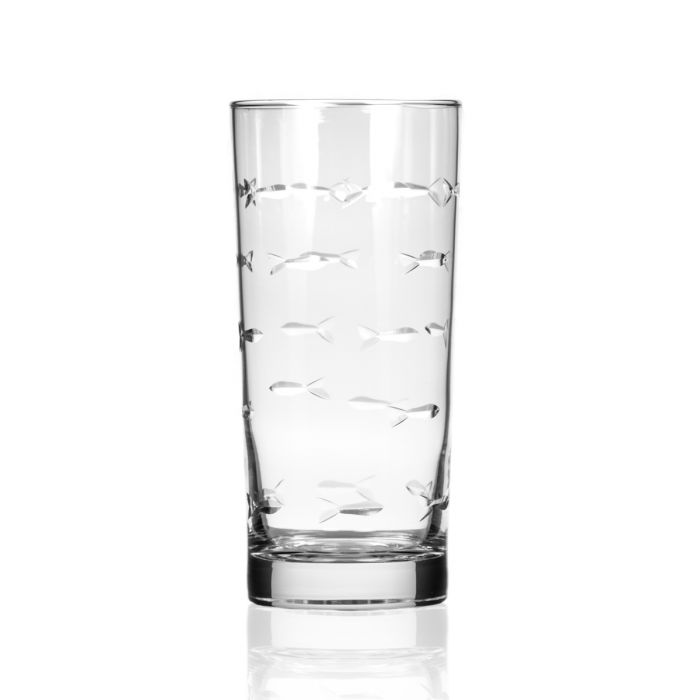 Rolf School of Fish Highball Glass