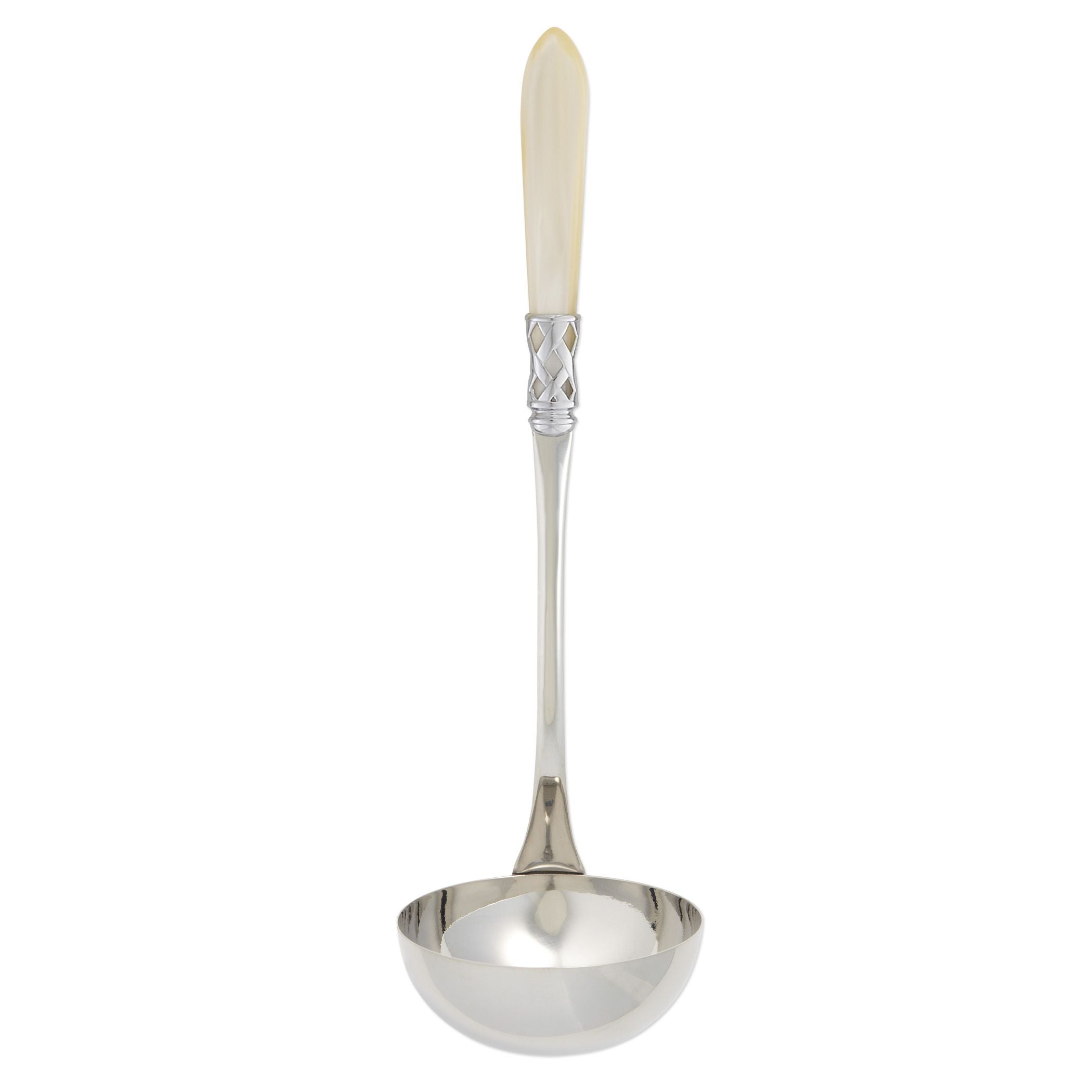 Vietri Aladdin Brilliant Ivory Soup Ladle
